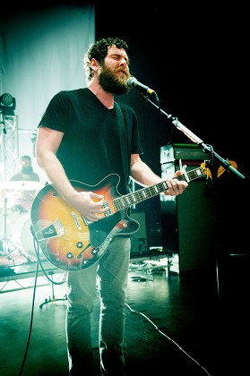 Andy Hull on stage